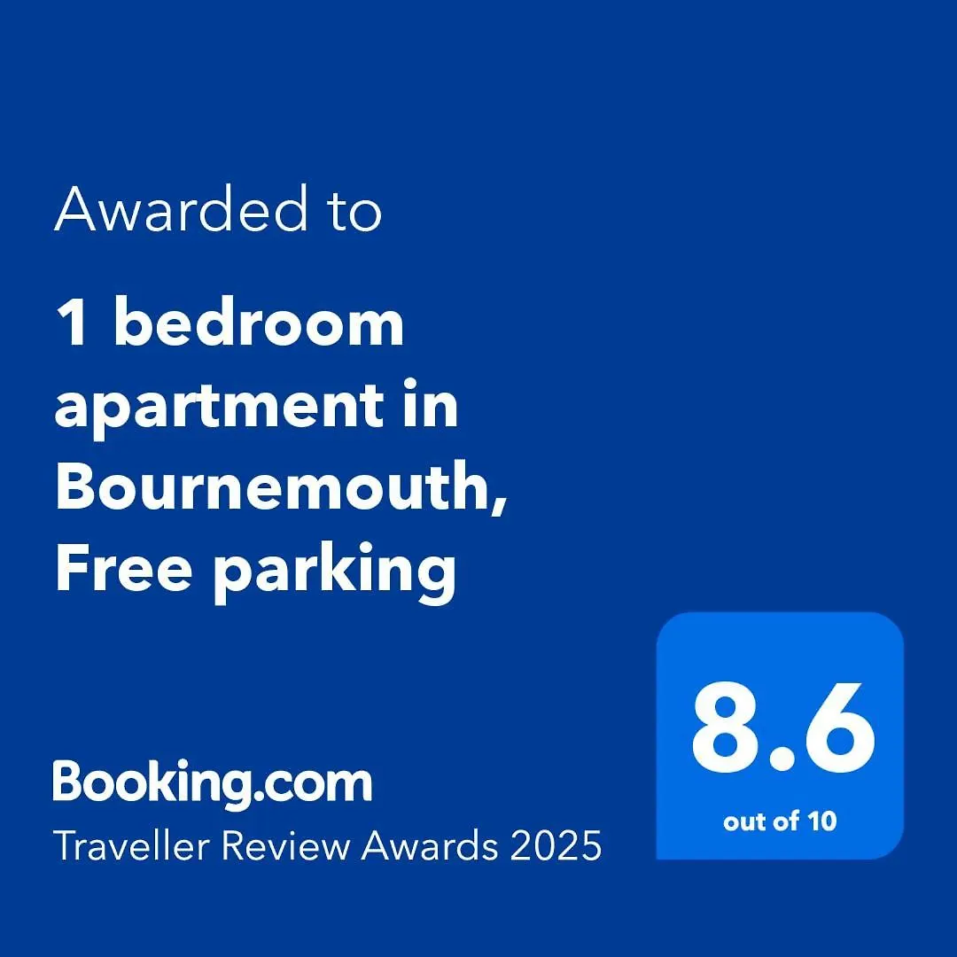 1 Bedroom Apartment In Bournemouth, Free Parking Bournemouth